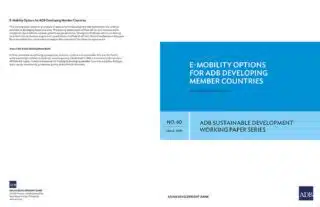 E-Mobility Options for ADB Developing Member Countries