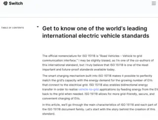 What is ISO 15118 – Road Vehicles – Vehicle to grid communication interface