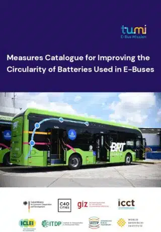 Measures Catalogue for Improving the Circularity of Batteries Used in E-Buses