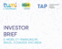 Investor Brief E-Mobility Financing in  Brazil, Euador and India:  TAP-TUMI e-Bus Mission Pitch Training 23-25 April 2025